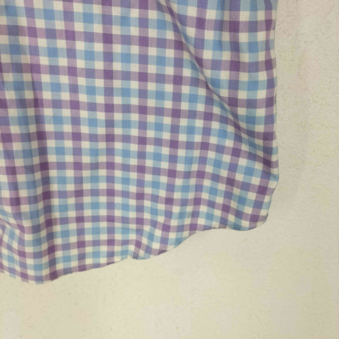 バナナリパブリック BANANA REPUBLIC ブロックチェック レギュラーカラーL/S シャツ メンズ JPN:XL