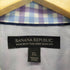 バナナリパブリック BANANA REPUBLIC ブロックチェック レギュラーカラーL/S シャツ メンズ JPN:XL