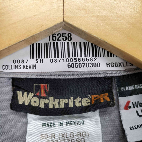 WORKRITE リフレクターワークシャツ メンズ JPN:XL