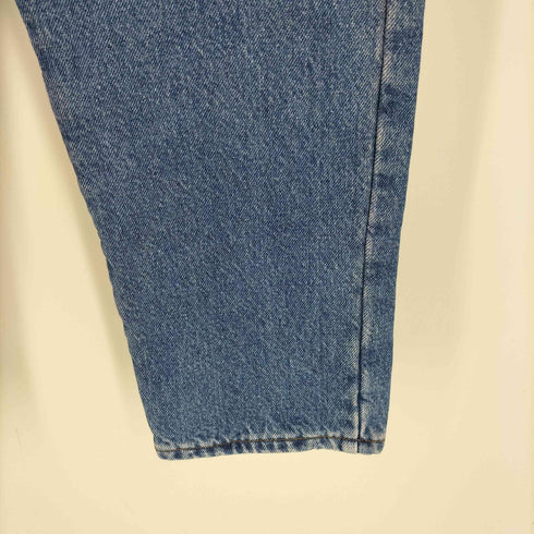 エルエルビーン L.L.Bean 80S USA製 ユニオンチケット 裏地タータンチェック 5ポケット デニムパンツ メンズ 30×32