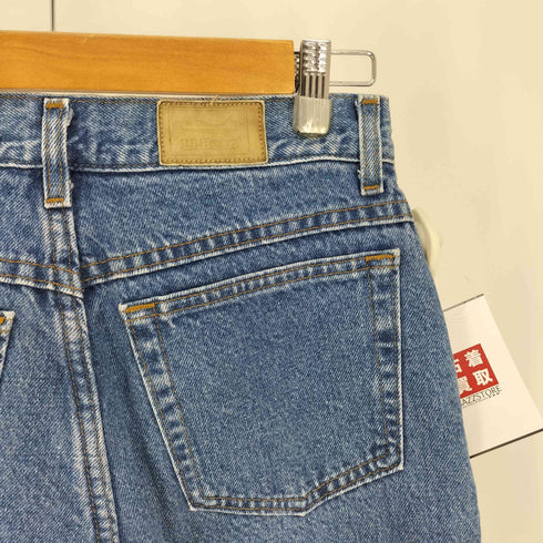 エルエルビーン L.L.Bean 80S USA製 ユニオンチケット 裏地タータンチェック 5ポケット デニムパンツ メンズ 30×32