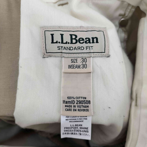 エルエルビーン L.L.Bean STANDARD FIT センタープレス チノパンツ メンズ 30