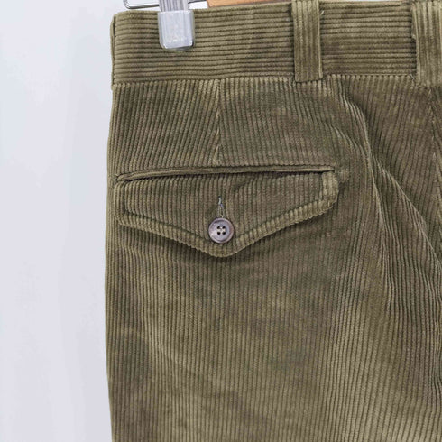 ポロバイラルフローレン Polo by RALPH LAUREN 80S Polo University Brittons ロケットTALONジップ コインポケット ブーツカット コーデュロイパンツ メンズ