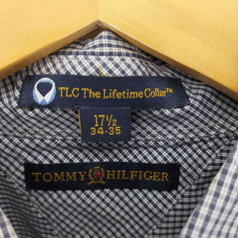 トミーヒルフィガー TOMMY HILFIGER 90S TLC THE LIFETIME COLLAR チェックBDシャツ メンズ 17 1/2
