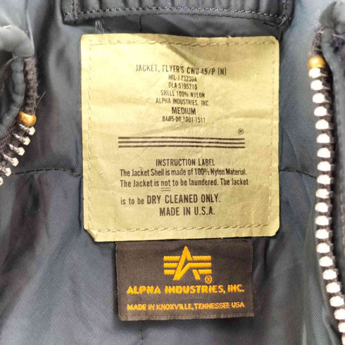 アルファインダストリーズ ALPHA INDUSTRIES CWU-45P メンズ JPN:M