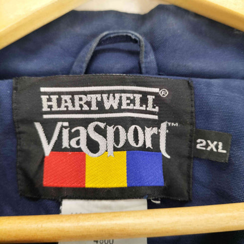 ハートウェル HARTWELL 刺繍ワークブルゾン メンズ 2XL