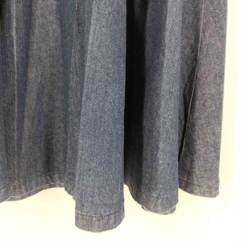 ディッキーズ Dickies サスペンダーつき インディゴロングスカート レディース JPN:S