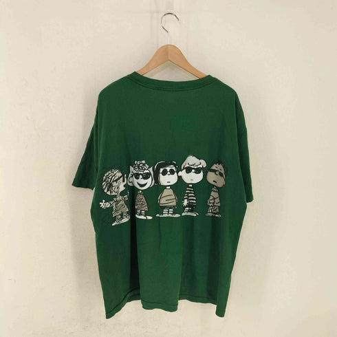 両面プリント キャラクタープリント シングルステッチTEE メンズ