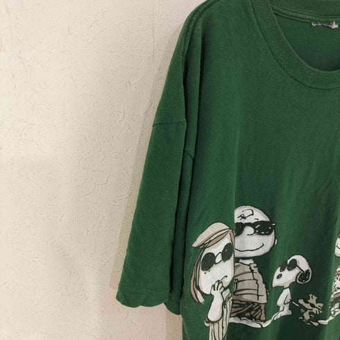 両面プリント キャラクタープリント シングルステッチTEE メンズ