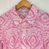 ザラ ZARA PINK PRINTED MINI DRESS シャツワンピース レディース import:XL