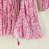 ザラ ZARA PINK PRINTED MINI DRESS シャツワンピース レディース import:XL