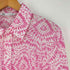 ザラ ZARA PINK PRINTED MINI DRESS シャツワンピース レディース import:XL