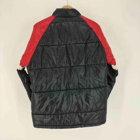 チャンピオンプラグ CHAMPION PLUG 70S オフィシャルレーシングアパレル YKKジップ デカジッパー スイッチングアームカラー 中綿ナイロンジャケット メンズ import:M