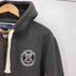 ポロバイラルフローレン Polo by RALPH LAUREN 90S Bleecker NY ワッペン ジップアップ パーカー メンズ import:M