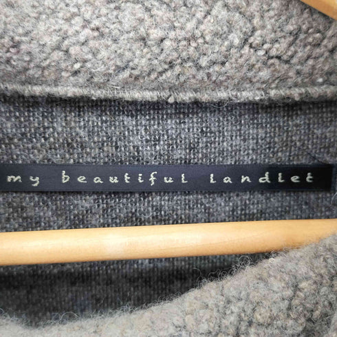マイビューティフルランドレット my beautiful landlet ウール混 タートルネックニット メンズ JPN:0