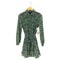 ザラ ZARA PRINTED DRESS プリント シャツワンピース レディース import:XS