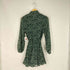 ザラ ZARA PRINTED DRESS プリント シャツワンピース レディース import:XS