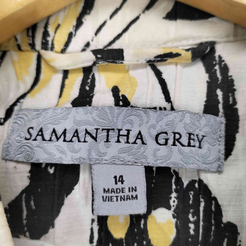 SAMANTHA GREY 花柄ジップジャケット メンズ 14