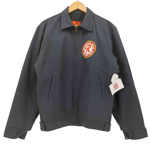レッドキャップ RED KAP 企業 ロゴワッペン ジップアップ ジャケット メンズ