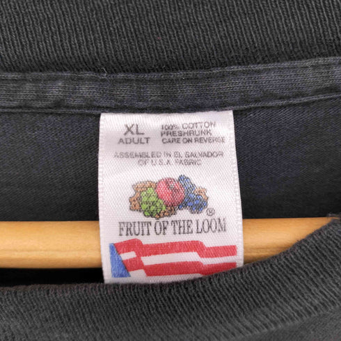 フルーツオブザルーム FRUIT OF THE LOOM 90S USA製 BIG NOSEプリント シングルステッチ S/S Tシャツ メンズ JPN:XL