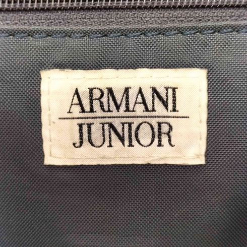 アルマーニジュニア ARMANI JUNIOR エナメルショルダーバッグ メンズ