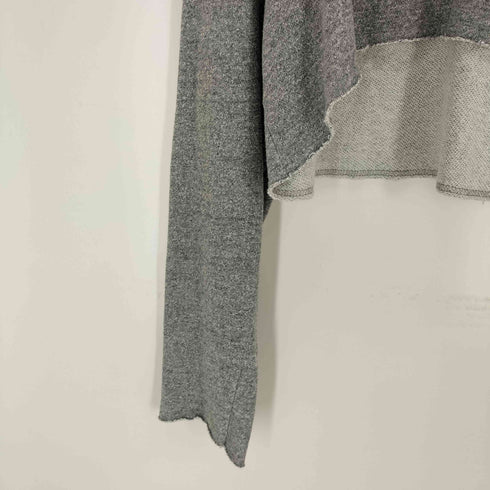 the open product クロップド丈 スウェット レディース 1