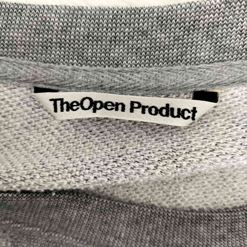 the open product クロップド丈 スウェット レディース 1