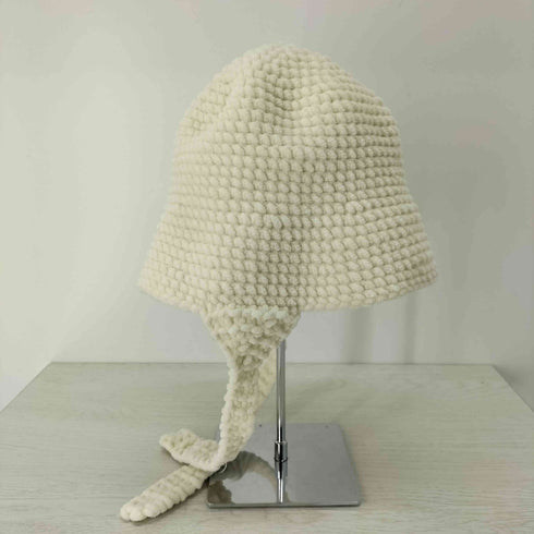 イン IHNN HAND KNIT HAT ハンドニットハット ニットキャップ レディース