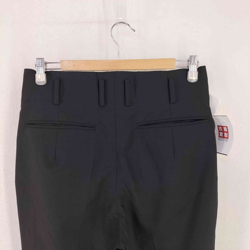 maison de F ノータック ウールスラックス メンズ