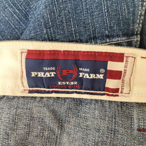 ファットファーム PHAT FARM パッチワークデニムパンツ メンズ W38L33