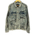 ザラ ZARA クラッシュペインティングデニムジャケット メンズ import:L