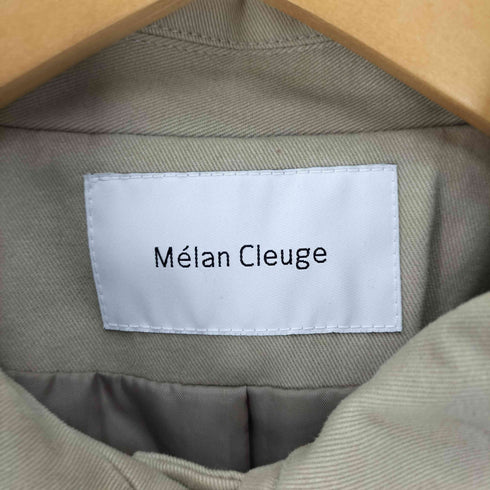 メランクルージュ Melan Cleuge コットン ステンカラーコート レディース JPN:M