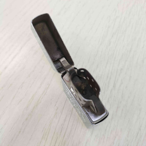 ジッポ ZIPPO 95年製 USA製 ロゴ刻印 オイルライター メンズ