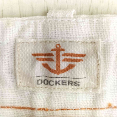 ドッカーズ DOCKERS リネンワイドパンツ メンズ 34X34