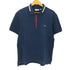 ラコステ LACOSTE フランス製 ハーフジップ 鹿の子ポロシャツ メンズ FR S