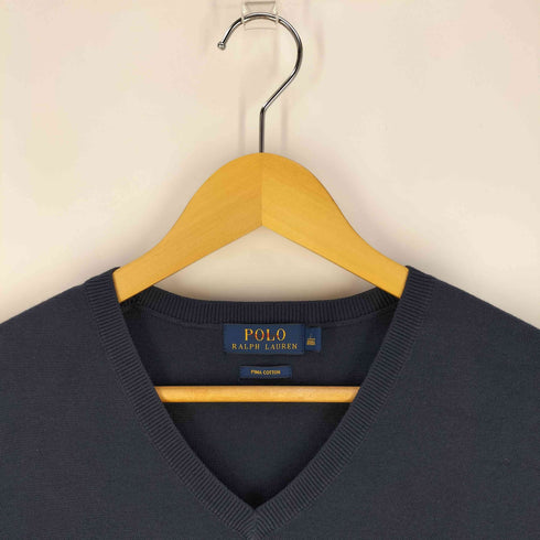 ポロラルフローレン POLO RALPH LAUREN ポニー刺繍 ピマコットン ベスト メンズ JPN:L