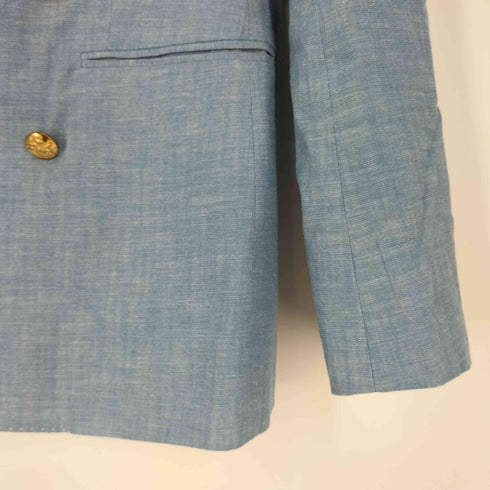 ポロラルフローレン POLO RALPH LAUREN ダブルテーラードジャケット 金ボタン レディース JPN:2