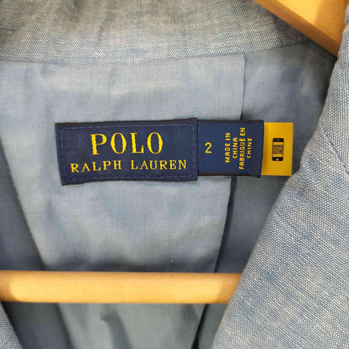 ポロラルフローレン POLO RALPH LAUREN ダブルテーラードジャケット 金ボタン レディース JPN:2