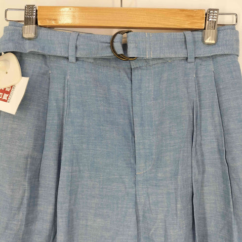 ポロラルフローレン POLO RALPH LAUREN ベルト付き ツータックパンツ レディース JPN:0