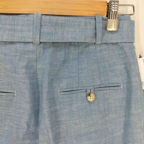 ポロラルフローレン POLO RALPH LAUREN ベルト付き ツータックパンツ レディース JPN:0
