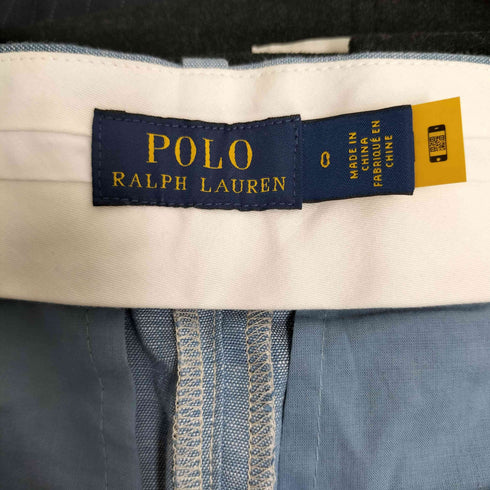 ポロラルフローレン POLO RALPH LAUREN ベルト付き ツータックパンツ レディース JPN:0