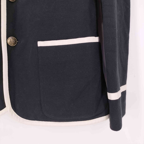ポロラルフローレン POLO RALPH LAUREN ワッペン パイピングブレザー レディース JPN:4