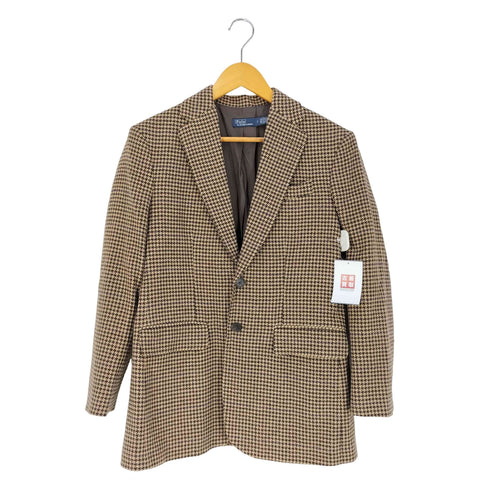 ポロバイラルフローレン Polo by RALPH LAUREN 千鳥格子 ウール混 テーラードジャケット レディース JPN:2