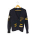 ポロラルフローレン POLO RALPH LAUREN ワッペン レタードカーディガン レディース JPN:M