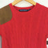 ラルフローレン RALPH LAUREN カシミヤ混 ショルダーパッチ ケーブルニット レディース JPN:S