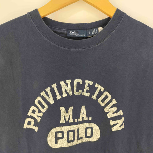 ポロバイラルフローレン Polo by RALPH LAUREN ロゴ グラフィック コットン ジャージーTシャツ レディース JPN:S