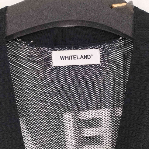 ホワイトランド WHITELAND バックデザインコットンカーディガン メンズ FREE