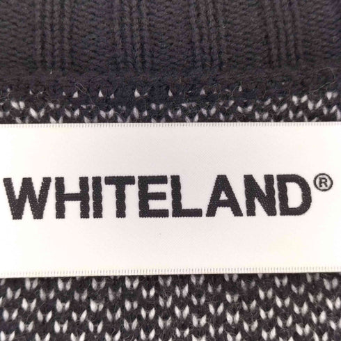 ホワイトランド WHITELAND バックデザインコットンカーディガン メンズ FREE