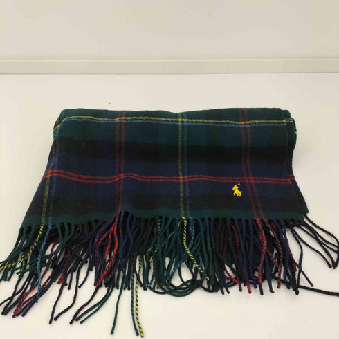 ラルフローレン RALPH LAUREN タータンチェック 大判マフラー レディース