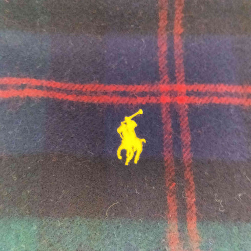 ラルフローレン RALPH LAUREN タータンチェック 大判マフラー レディース